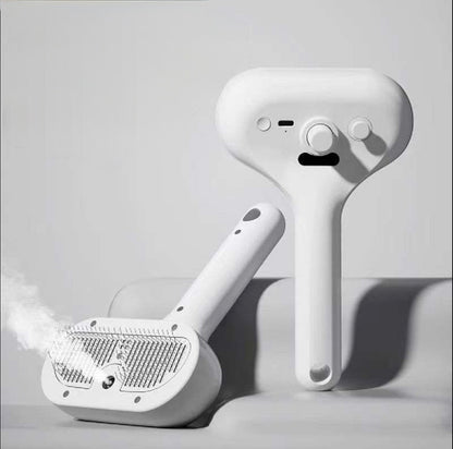 Steam Spray Grooming Brush for Cats & Dogs