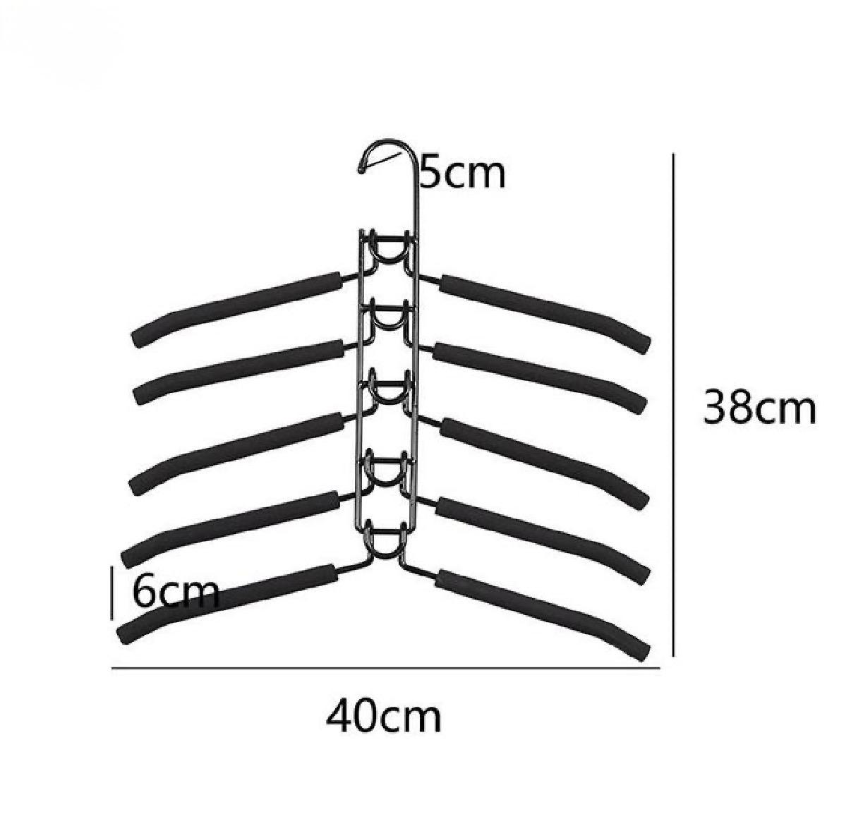 Multi-Tier Hanging Closet Organizer - dimensions 40cm x 38cm